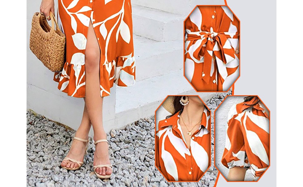 GRECIILOOKS Rayon Fit and Flare Below The Knee One Piece Maxi Bodycon Dresses Midi Dress for Women - Image 3